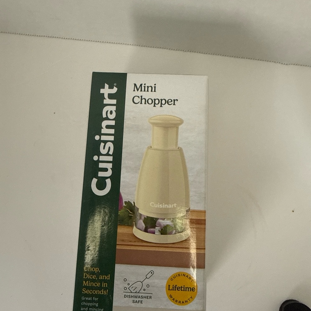 Cuisinart White Mini Chopper